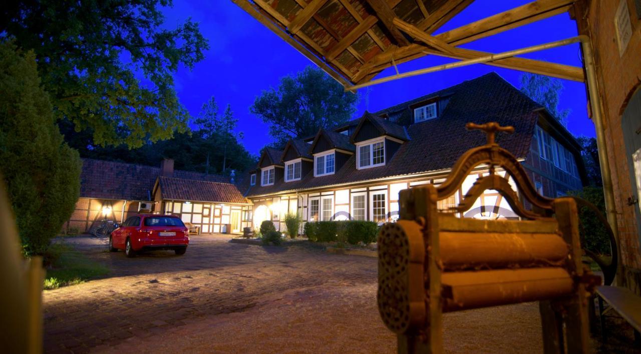 Landhotel Gutshof Im Oertzetal In Oldendorf, Suedheide Hermannsburg Esterno foto