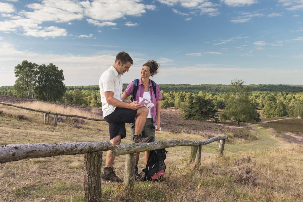Landhotel Gutshof Im Oertzetal In Oldendorf, Suedheide Hermannsburg Esterno foto